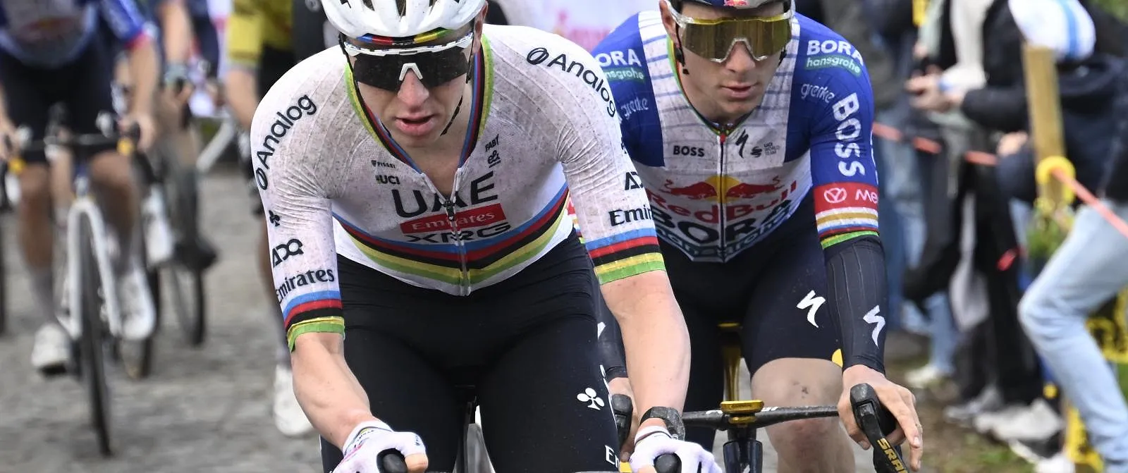 Tour des Flandres : la sanction de l’UCI est tombée pour Tadej Pogacar et Remco Evenepoel - Belga