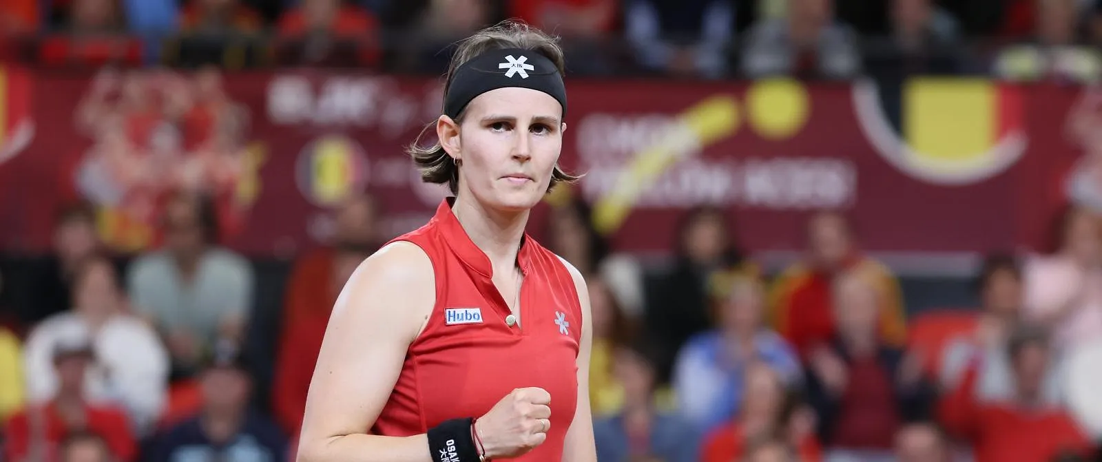 Greet Minnen s’impose en simple et qualifie les Yellow Aces pour le Final 8 de la Billie Jean King Cup ! - Belga