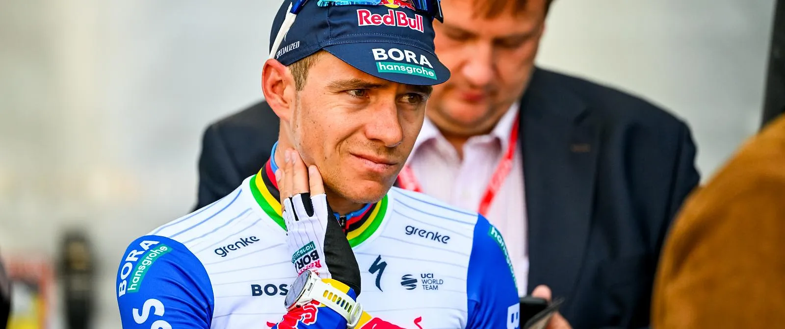 « C’était une situation très très bizarre » : Remco Evenepoel mitigé après sa 3ème place à Liège-Bastogne-Liège - Guillaume Jans