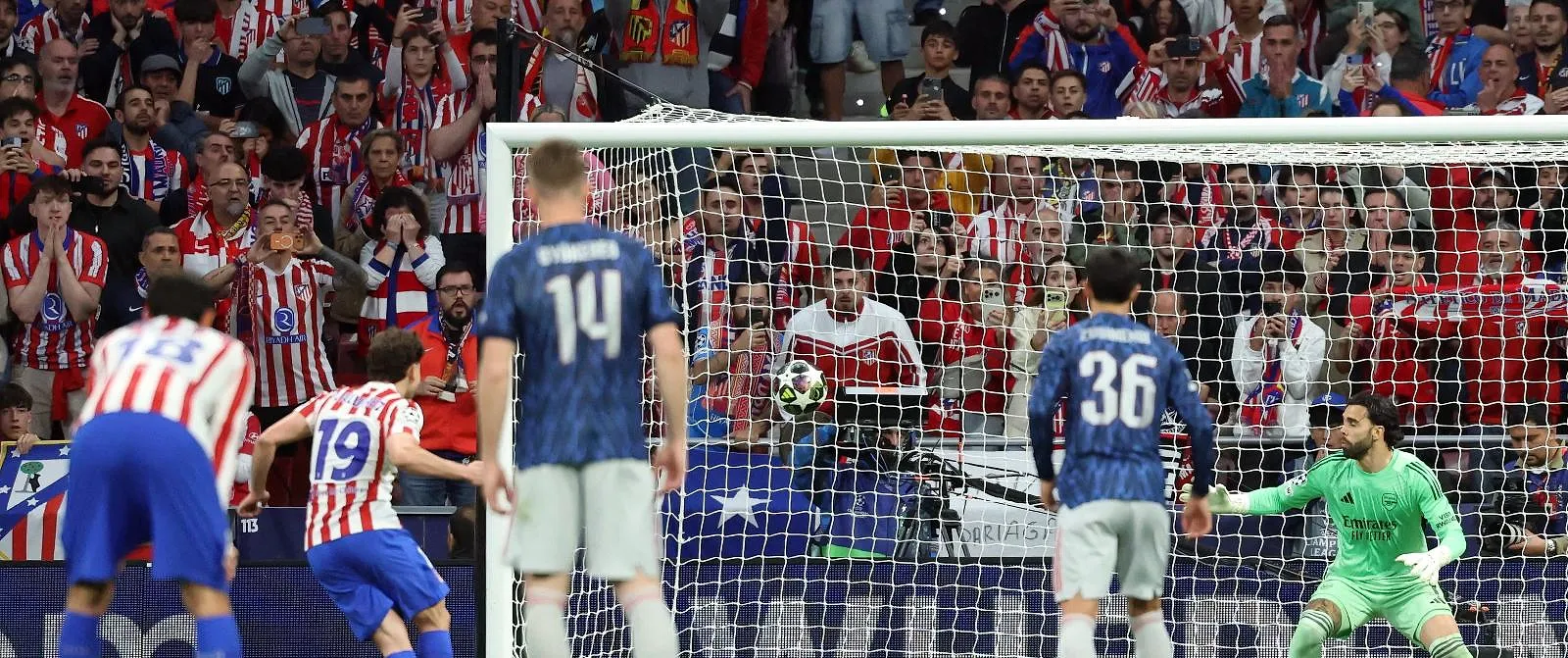 Une histoire de penaltys entre l’Atlético Madrid et Arsenal qui se quittent dos-à-dos (1-1) - Belga
