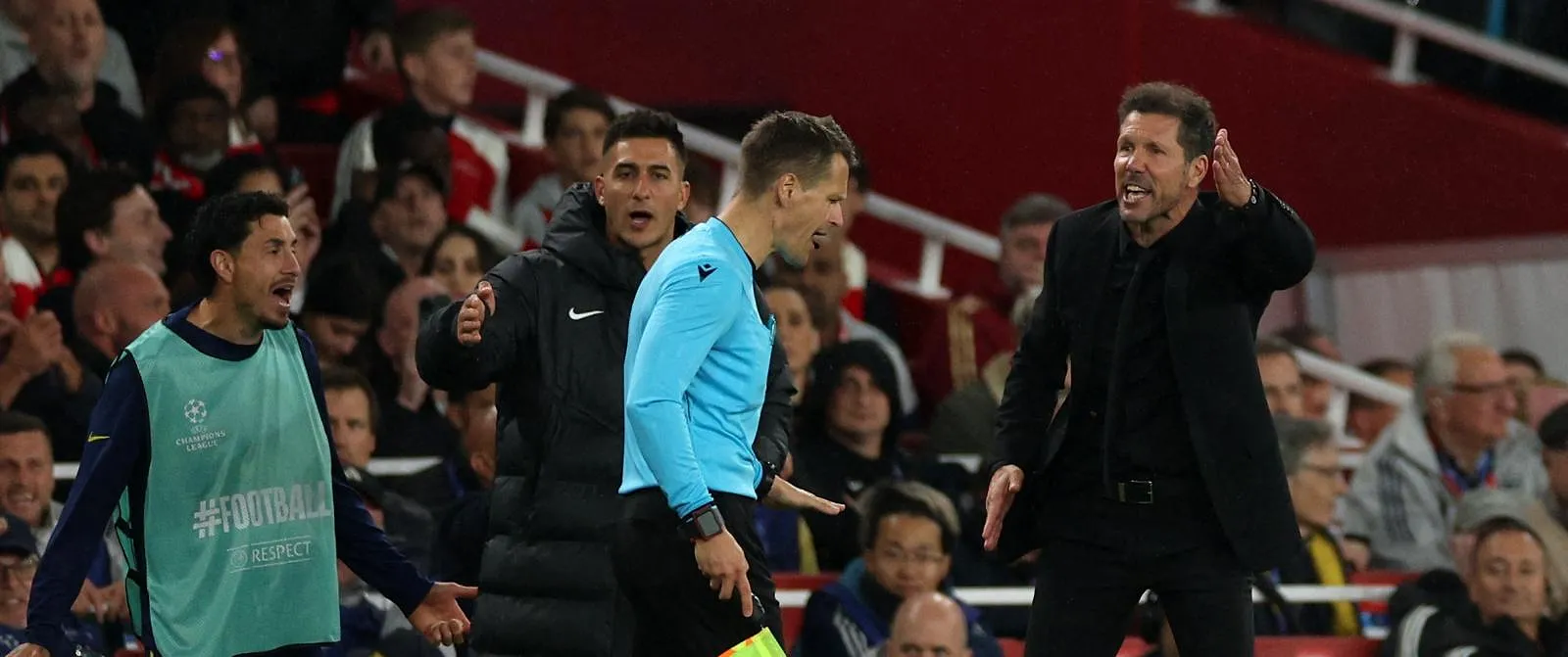 Ça a chauffé entre Diego Simeone et l’ancien directeur sportif de l’Atletico, désormais à Arsenal - Jérôme Jordens