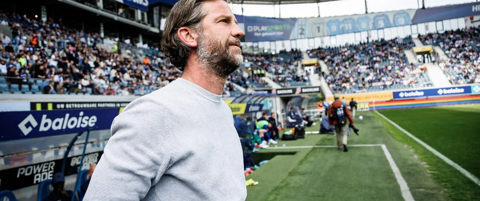 Que s’est-il passé avec Rik De Mil qui a dû quitter le banc pendant la rencontre face à Anderlecht ? - Guillaume Jans