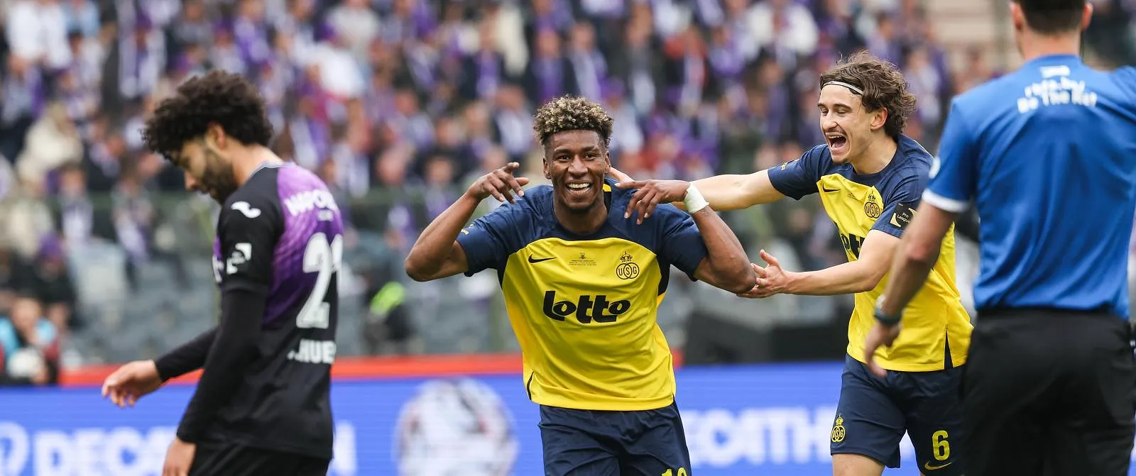 L’Union Saint-Gilloise fait la différence en prolongations et remporte la Coupe de Belgique contre Anderlecht - Belga