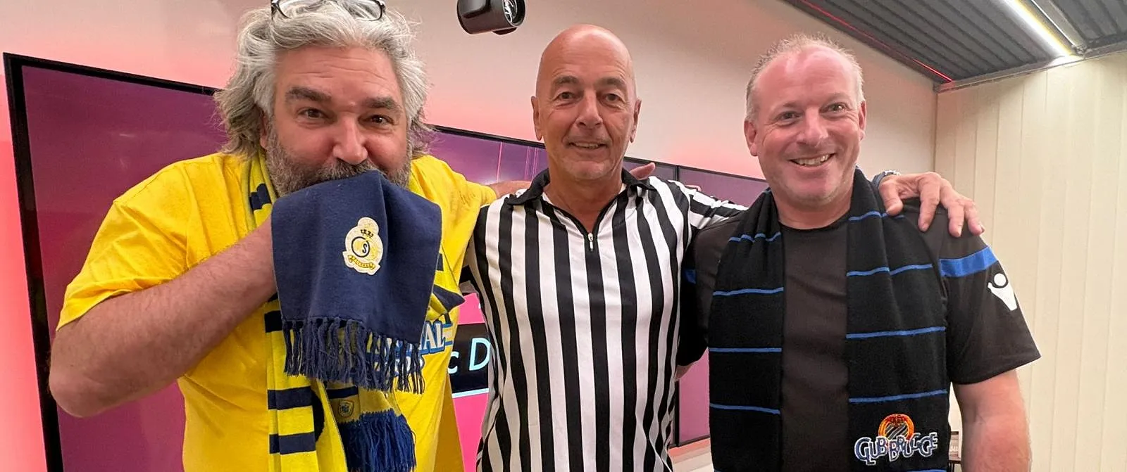 Charleroi-Westerlo, Standard-Genk mais surtout Bruges-Union : Marc Delire préface les affiches du week-end dans Top Prono avec deux fans ! - Circus Daily