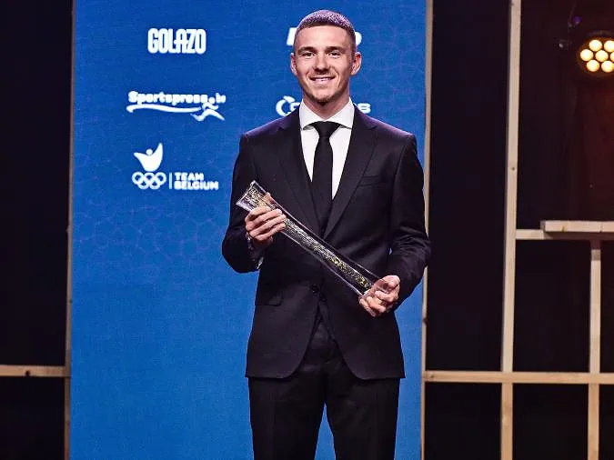 Remco Evenepoel est élu Sportif de l’année pour la cinquième fois, la quatrième de suite