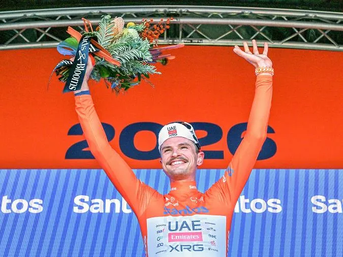 Tour Down Under : énorme coup de force d’UAE, Jay Vine fait coup double sur la 2e étape (vidéo)