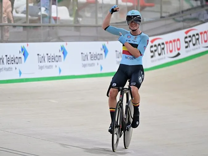 Intouchable, Lotte Kopecky enlève son troisième titre de championne d’Europe de la course aux points