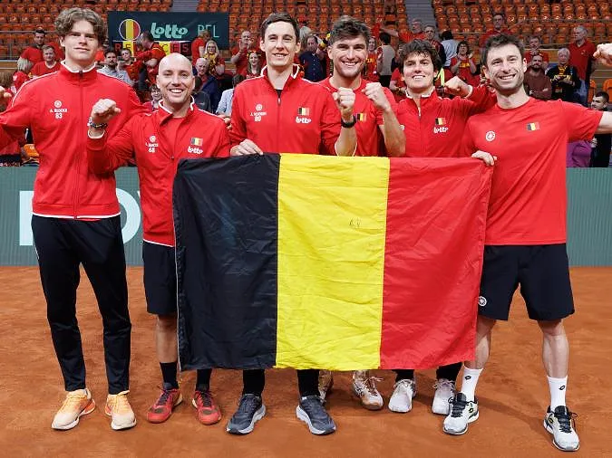 Coupe Davis : la Belgique continue son ascension au classement et pointe à la 4ème place mondiale !