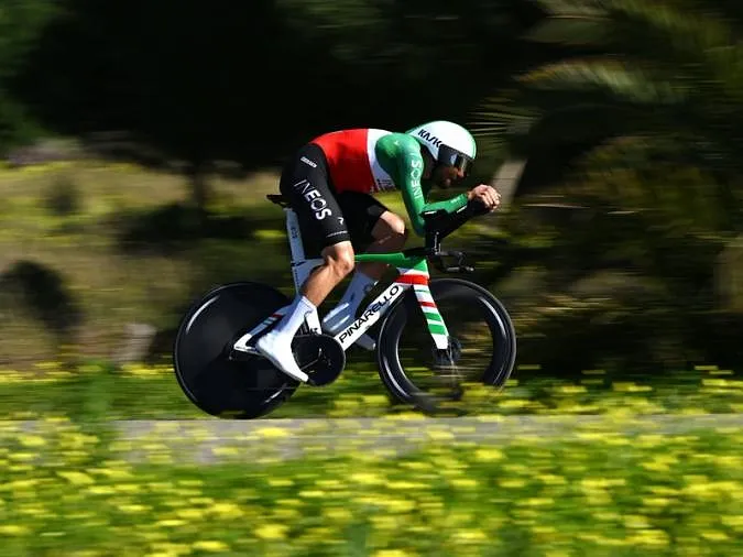 Tour de l’Algarve : un grand Filippo Ganna remporte le chrono de la 3e étape devant Juan Aysuo !