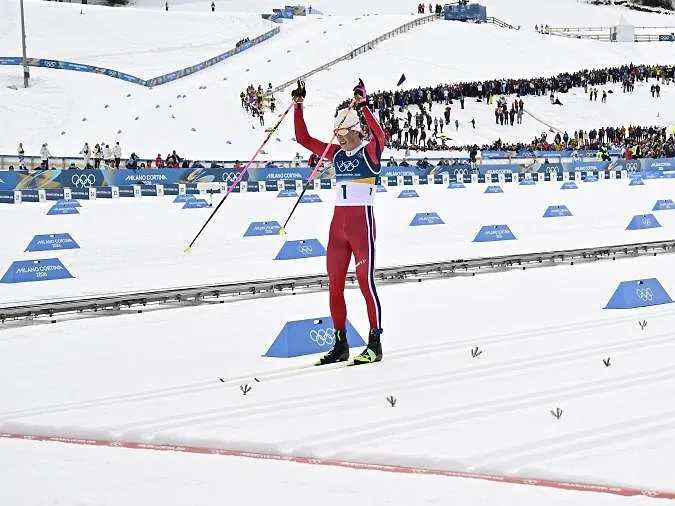 Grand Chelem olympique pour Klaebo, qui a gagné les 6 épreuves de ski de fond