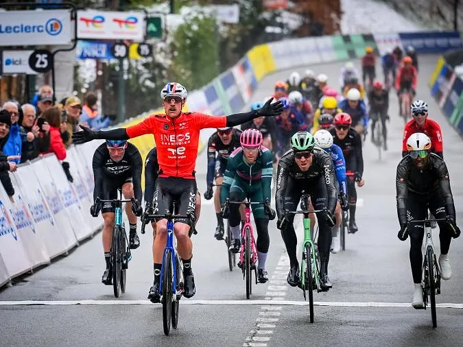 Paris-Nice : Dorian Godon s’offre une « étape reine » disputée sur 47 km, Vingegaard reste en jaune