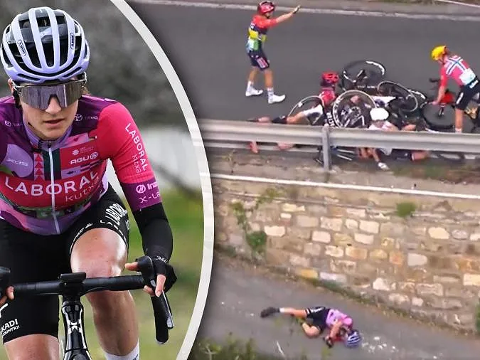 Horrible chute sur Milan-San Remo féminin : les nouvelles sont bonnes pour Debora Silvestri