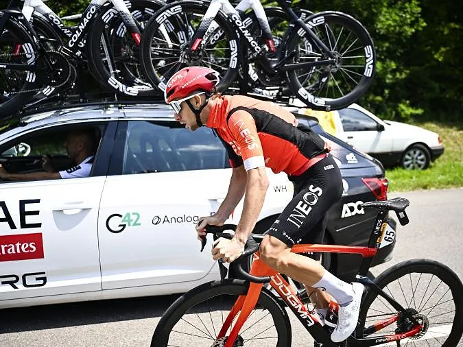 Semaine Internationale Coppi-Bartali : le Français Axel Laurance gagne la 1re étape au sprint