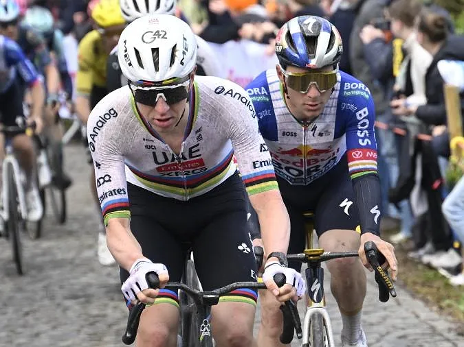 Tour des Flandres : la sanction de l’UCI est tombée pour Tadej Pogacar et Remco Evenepoel