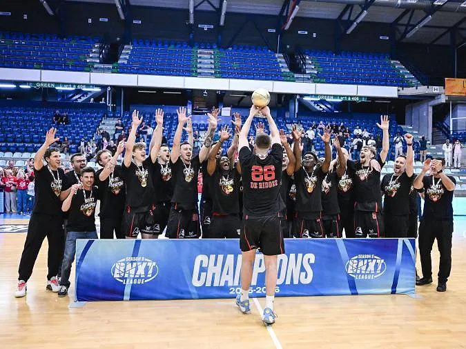Les Antwerp Giants sacrés champion de la BNXT League !