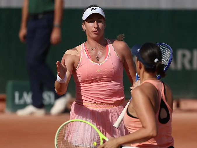 Roland-Garros : Magali Kempen rejoint les quarts de finale du double !