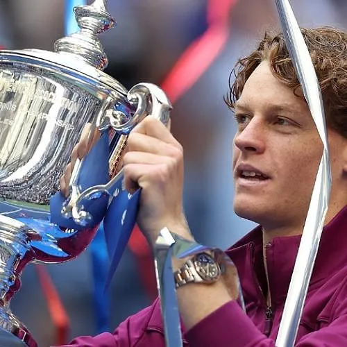 US Open: Jannik Sinner a «l’impression d’avoir grandi» après ce titre à New York - Twitter US Open - Belga