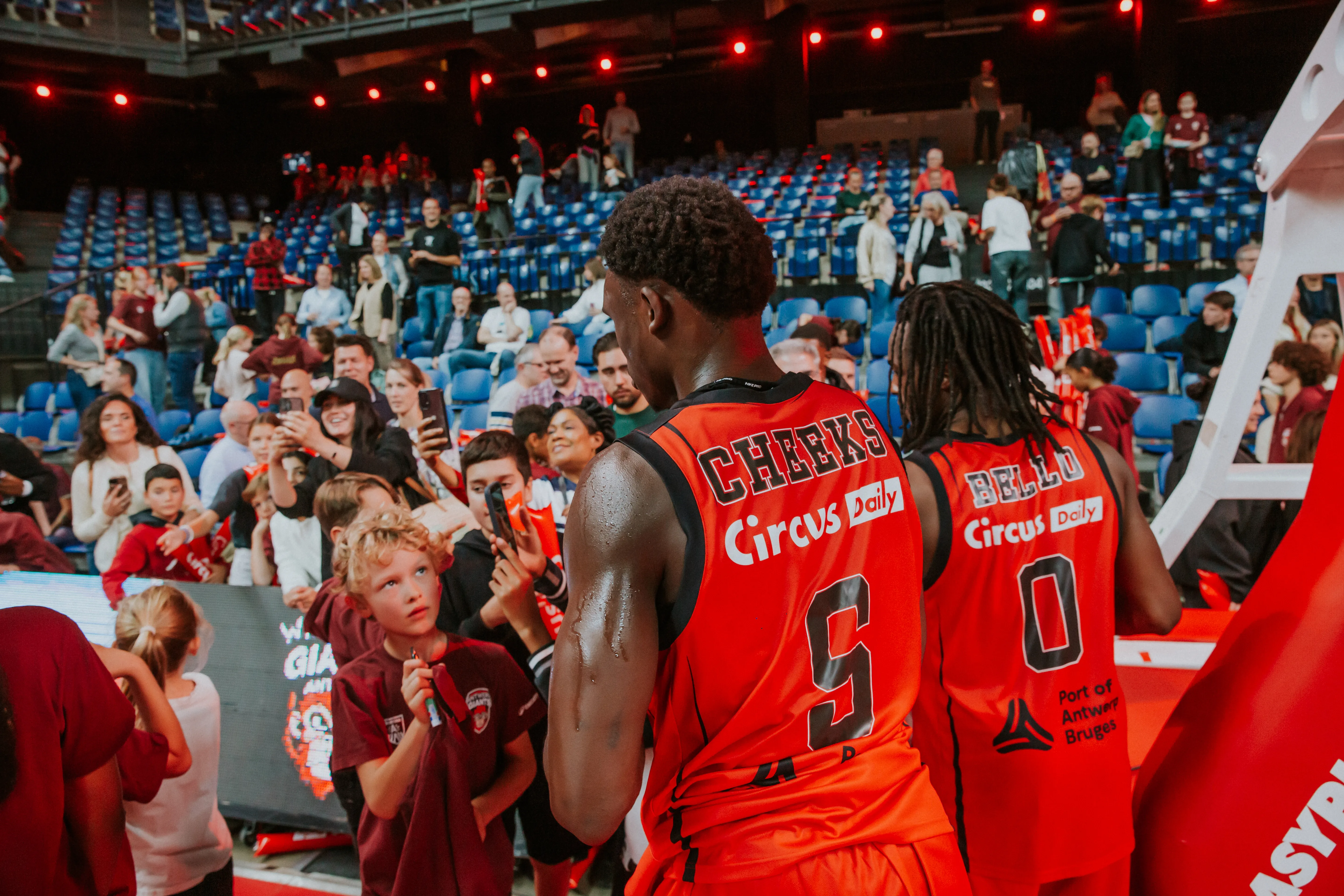 BNXT League: Antwerp Giants openen hun seizoen op de best mogelijke manier! (foto’s) - Belga