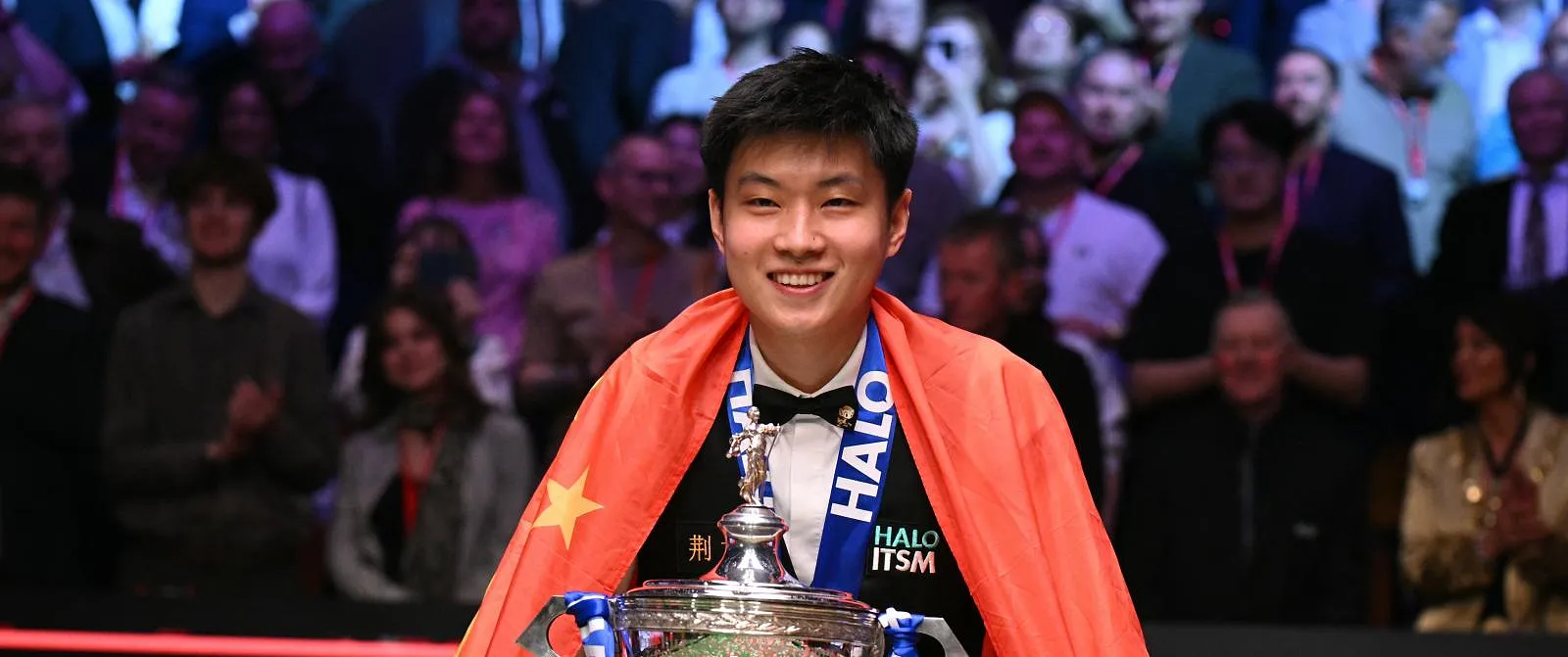 WK snooker: Zhao Xintong is eerste Aziaat op erelijst - Belga