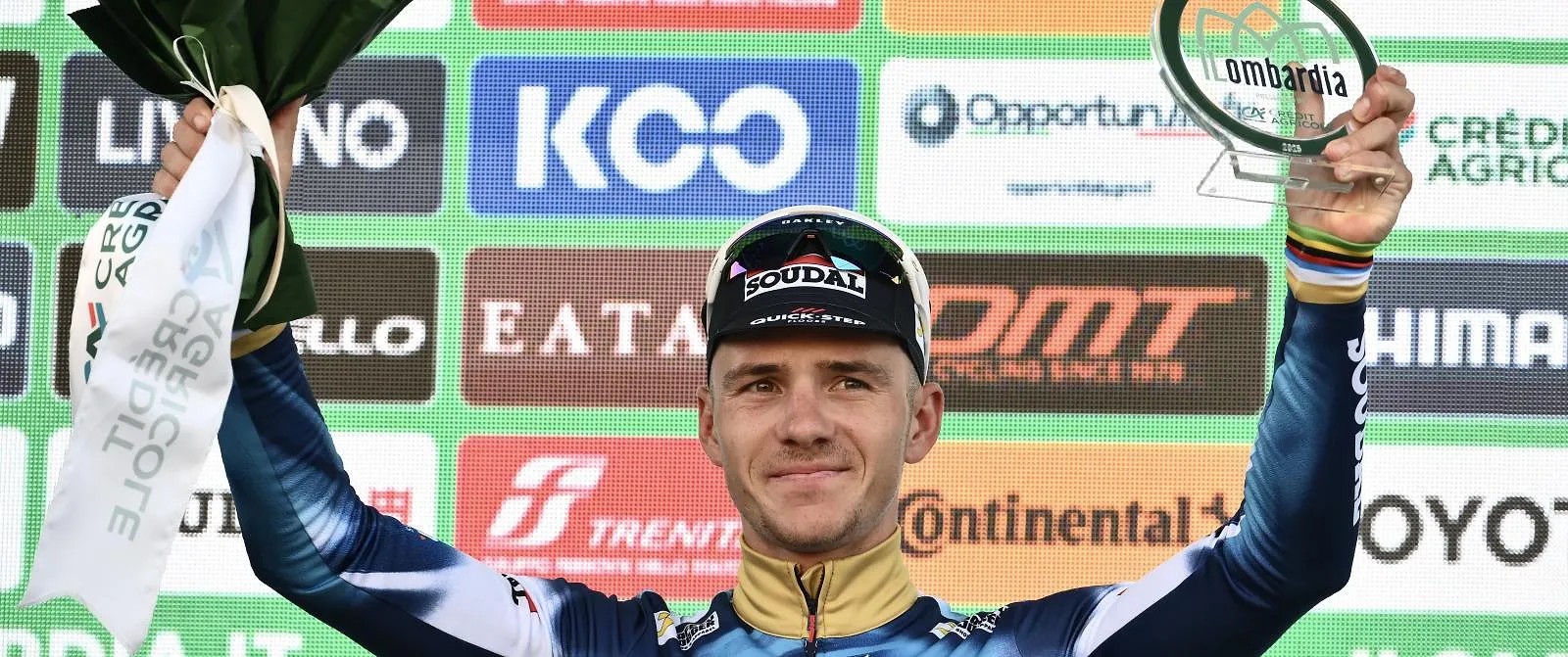 Evenepoel is «blij» na slotkoers voor Soudal Quick-Step : «Trots op wat ik hier bereikte» - Belga