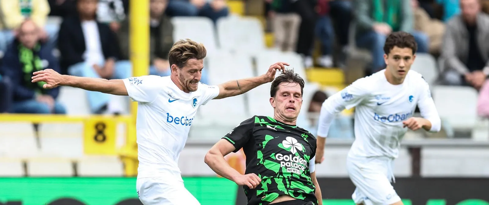 Racing Genk geeft twee keer een voorsprong weg tegen Cercle Brugge - Belga