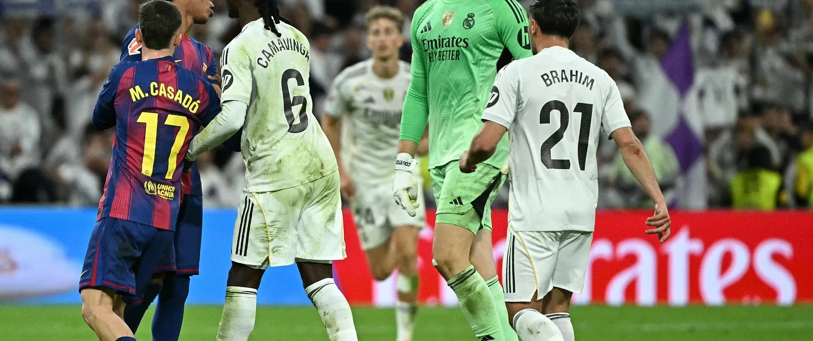 « We zien elkaar buiten »: Thibaut Courtois in het midden van de rel met Lamine Yamal na de Clásico! (video) - Circus Daily