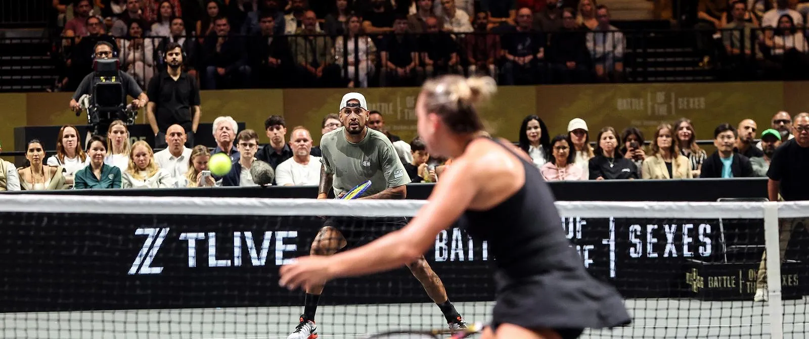 Kyrgios trekt aan het langste eind in Battle of the Sexes - Belga