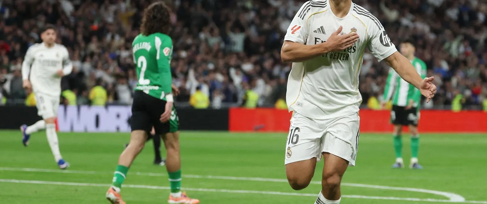 Real Madrid raakt ook zonder Mbappé probleemloos voorbij Betis - Belga