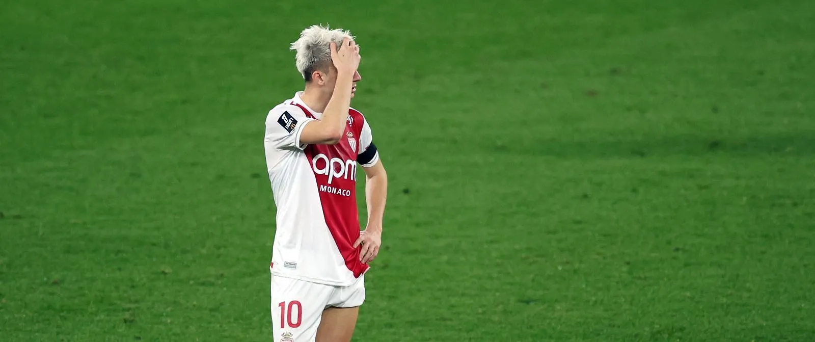 Wout Faes debuteert met foutje bij AS Monaco, dat slechte reeks nog langer ziet worden - Belga