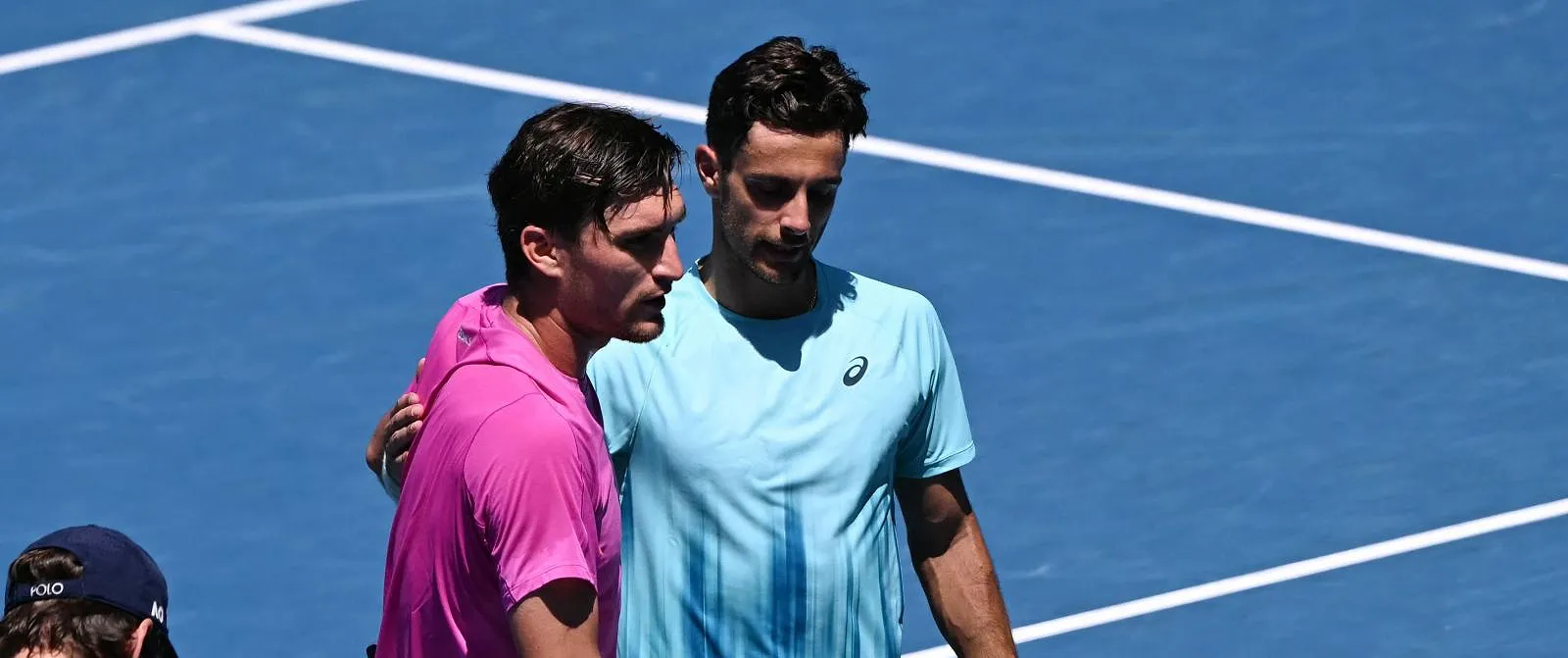 Australian Open: teleurstelling voor Collignon, die na een zware strijd tegen Musetti moest opgeven - Belga