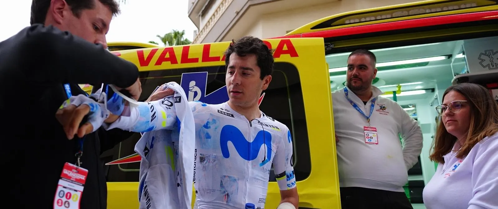 Zware klap voor Cian Uijtdebroeks: hij heeft een scheur in zijn linkerelleboog - Belga