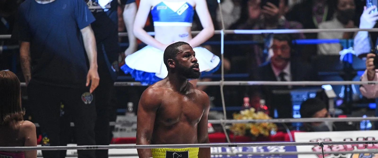 Amerikaanse bokslegende Floyd Mayweather (48) maakt comeback - Belga