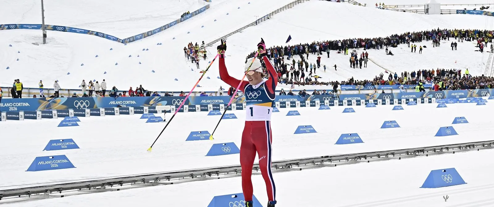 OS 2026 : noorse langlaufer Klaebo wint ook massastart en dikt recordaantal titels verder aan - Belga