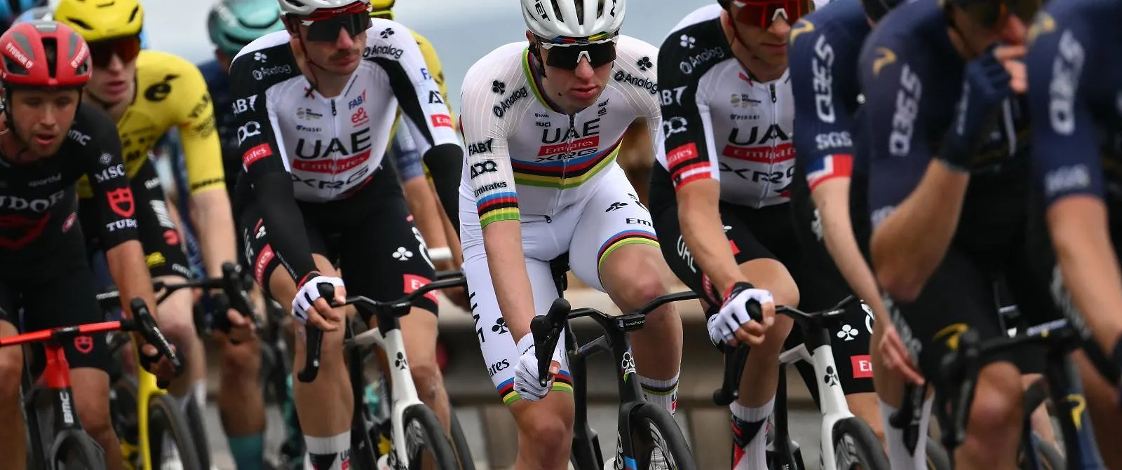 Milaan-Sanremo: Pogacar en Van Aert tegen de grond! Zware valpartij op 32 km van de finish - Circus Daily