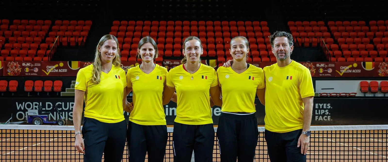 Billie Jean King Cup : yellow Aces zetten straks in Oostende jacht op stunt tegen VS in : « We zien zeker een kans » - Belga
