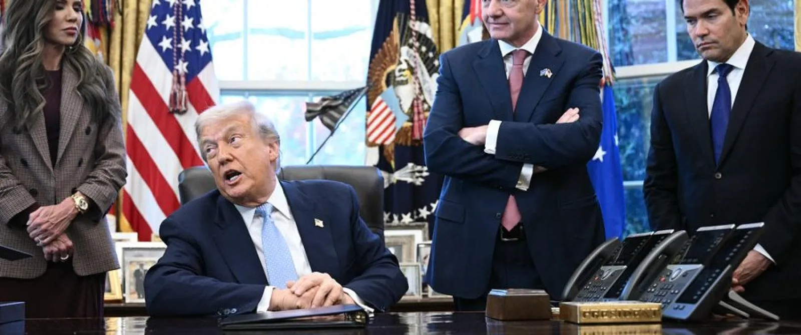 Kamp-Trump stuurt nieuwe waarschuwing naar Iran in aanloop naar het WK - Circus Daily