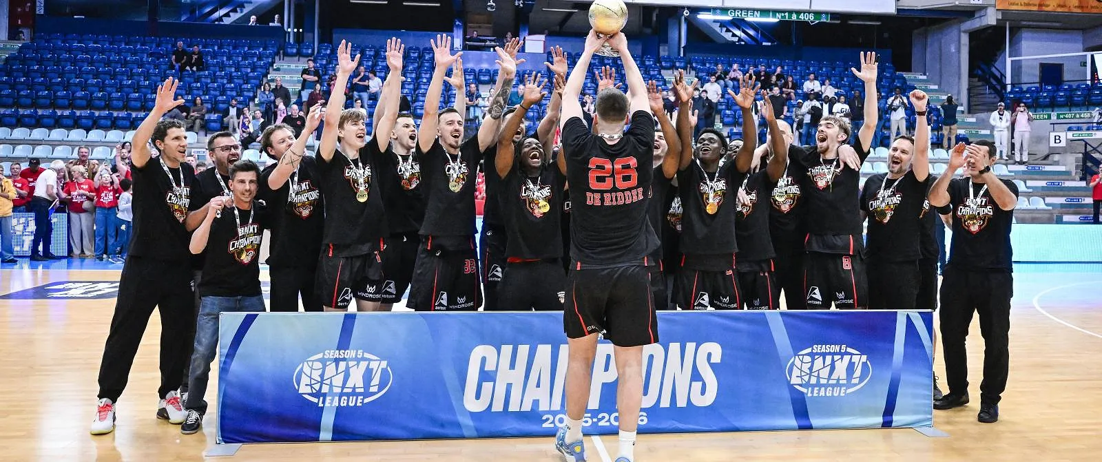 Antwerp Giants kronen zich tot kampioen van de BNXT League! - Circus Daily
