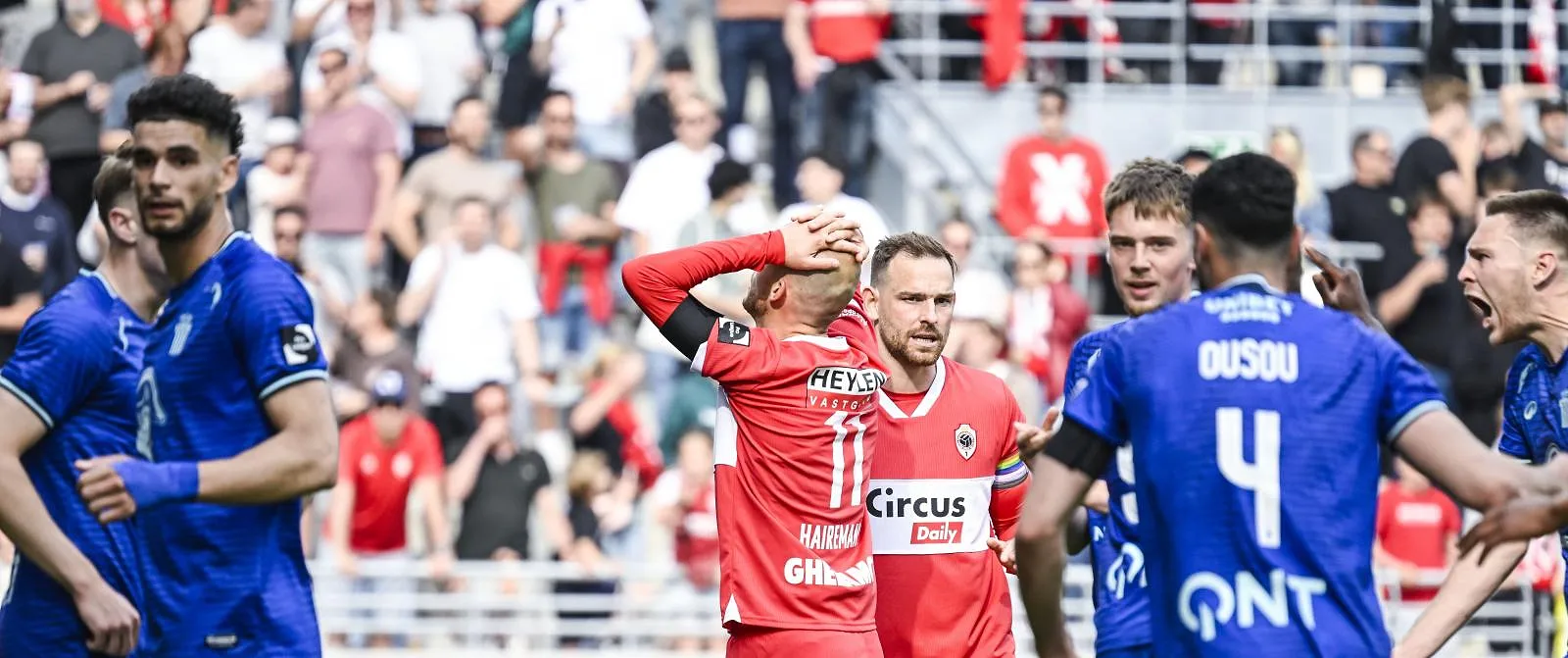 « Ik hoop dat de supporters het me vergeven » : Hairemans, de ongelukkige held bij zijn terugkeer na bijna een jaar afwezigheid - Circus Daily