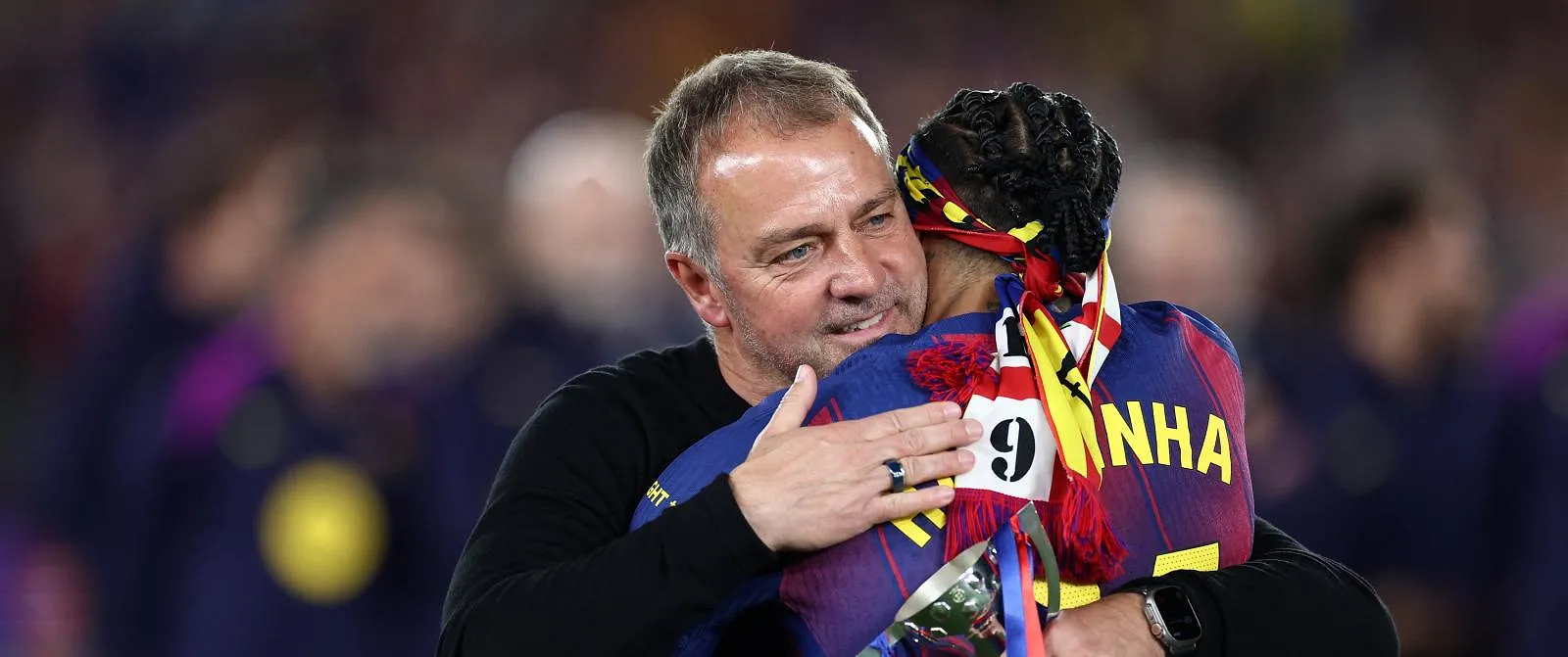Hansi Flick gaat contract bij FC Barcelona tot 2028 verlengen - Belga