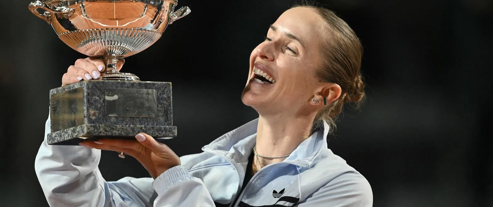 WTA Rome - Elina Svitolina pakt derde eindzege in Rome - Belga