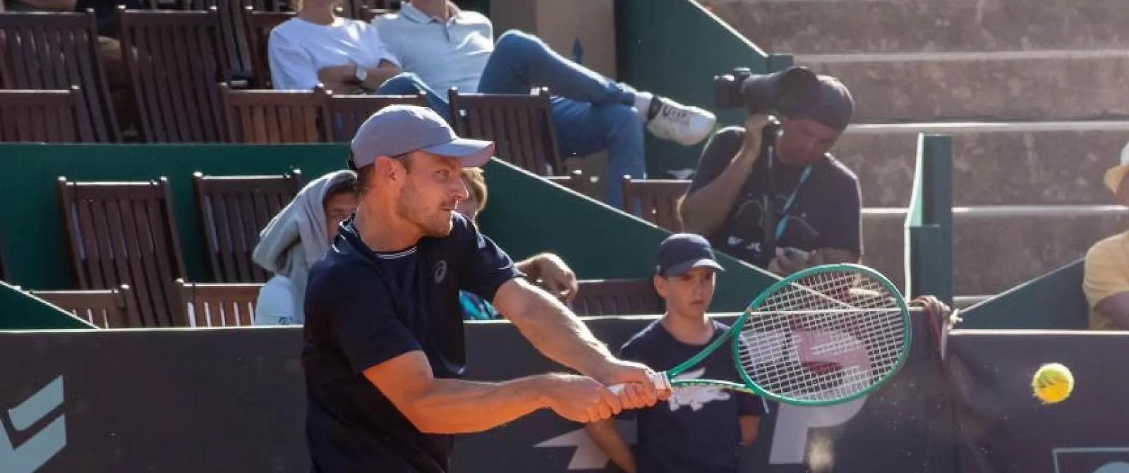David Goffin stoot vlot door naar de tweede kwalificatieronde van Roland Garros! - Circus Daily