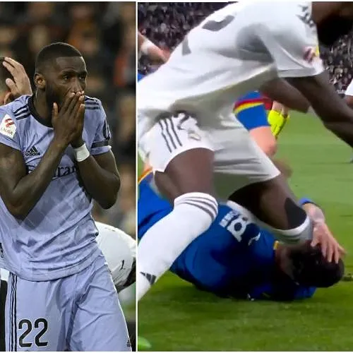 Knie in het gezicht… zonder sanctie: de agressie van Antonio Rüdiger op video! - Circus Daily