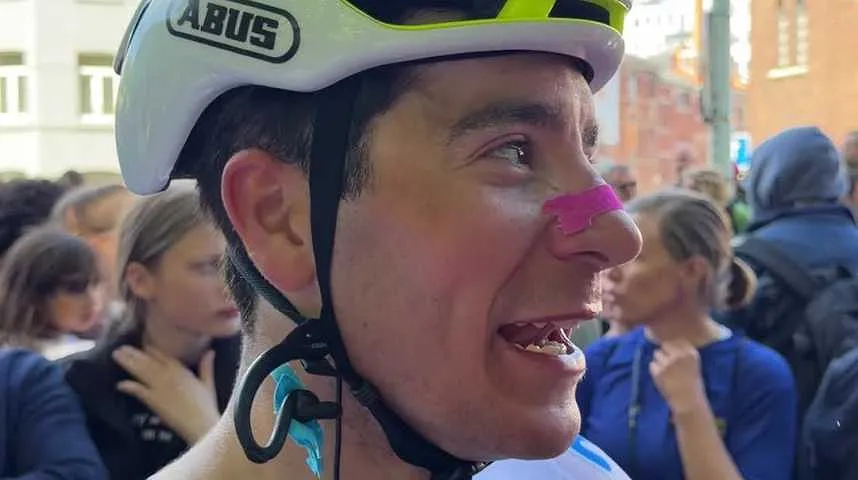 "Ik mag dit soort risico’s nemen", Cian Uijtdebroeks na Liège-Bastogne-Liège