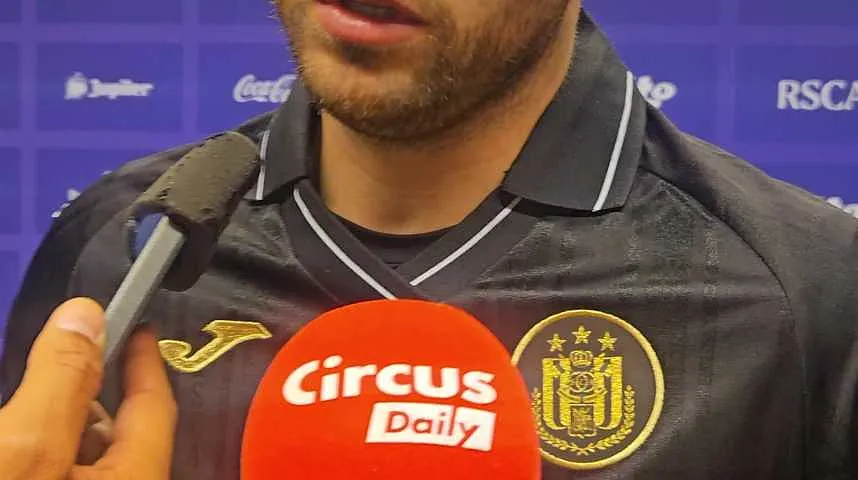 Interview de Colin Coosemans après Anderlecht-Union