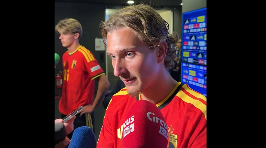 Mika Godts sur son premier but en sélection : "J'étais très content." - Mika Godts sur son premier but en sélection : "J'étais très content."