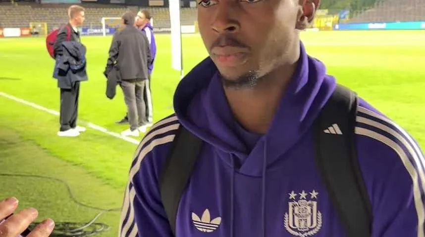 "Il faut pouvoir le montrer jour après jour", Marco Kana après Union-Anderlecht. 