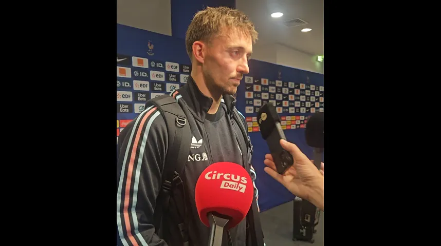 Timothy Castagne estime que « le rassemblement n'est pas raté malgré le 4-1. »