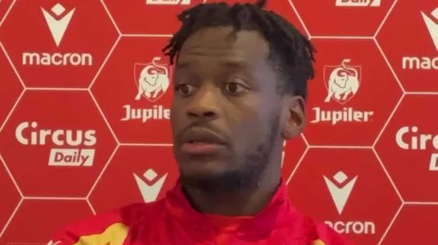 Bruny Nsimba ne voit pas de crise au Standard : "On a juste besoin d’une victoire pour pouvoir se relancer"