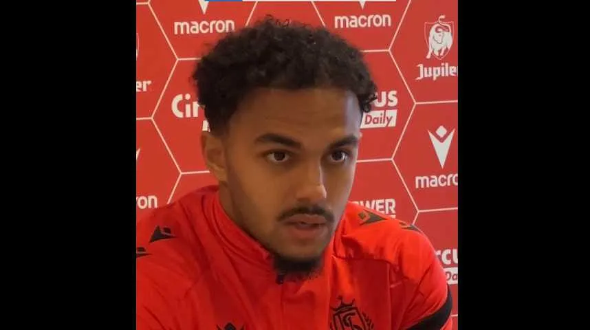 Adnane Abid (Standard): "On sait qu'on peut être dangereux partout" - Adnane Abid (Standard): "On sait qu'on peut être dangereux partout"