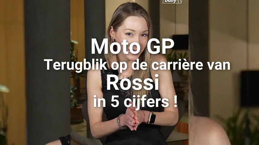 MOTO GP : Terugblik op de carrière van Valentino Rossi in 5 cijfers!